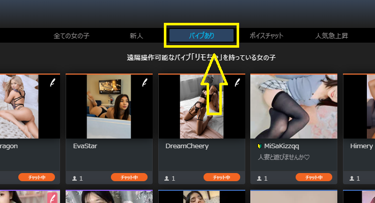 バイブあり