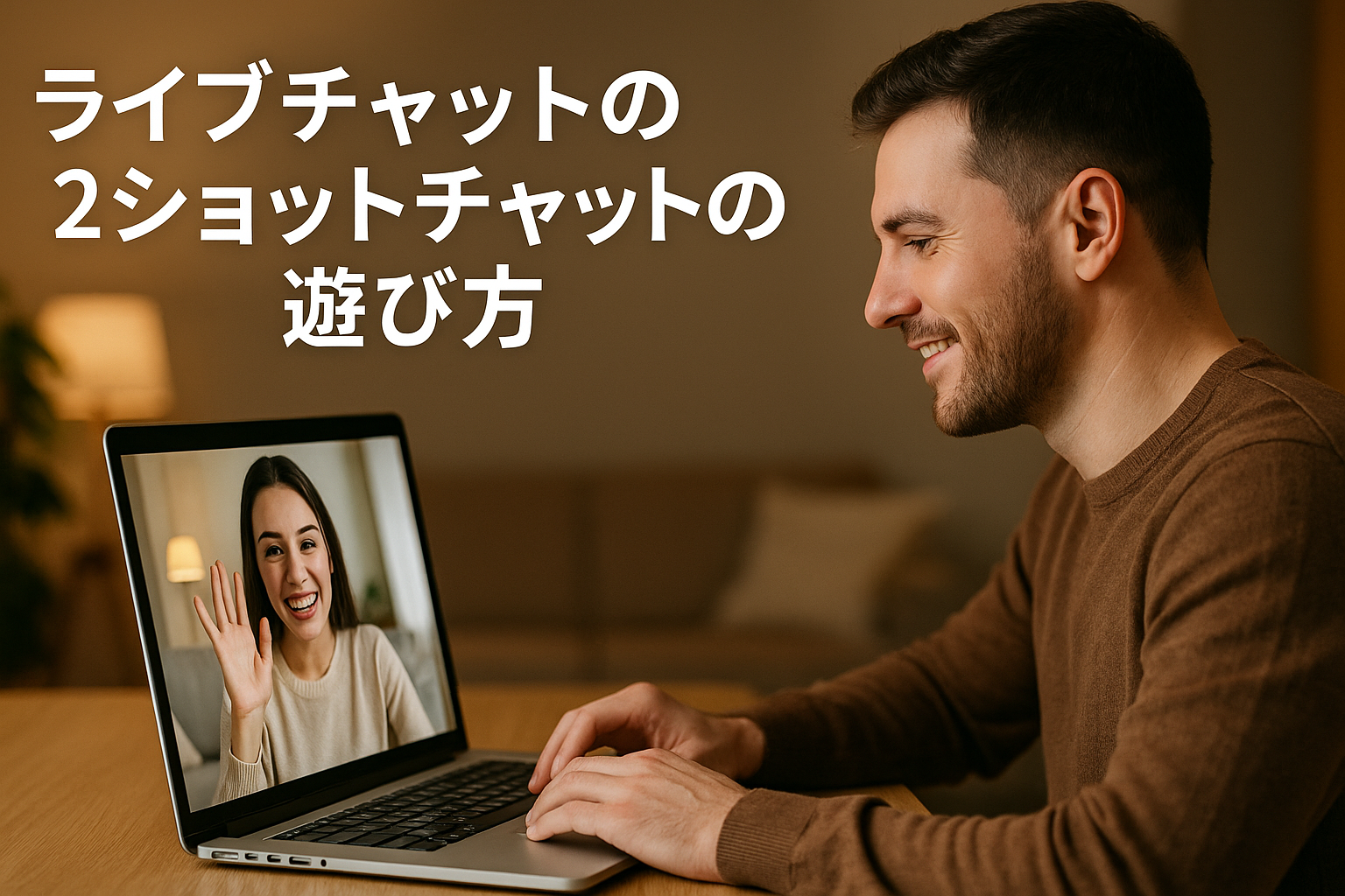 ライブチャットの2ショットチャットの遊び方