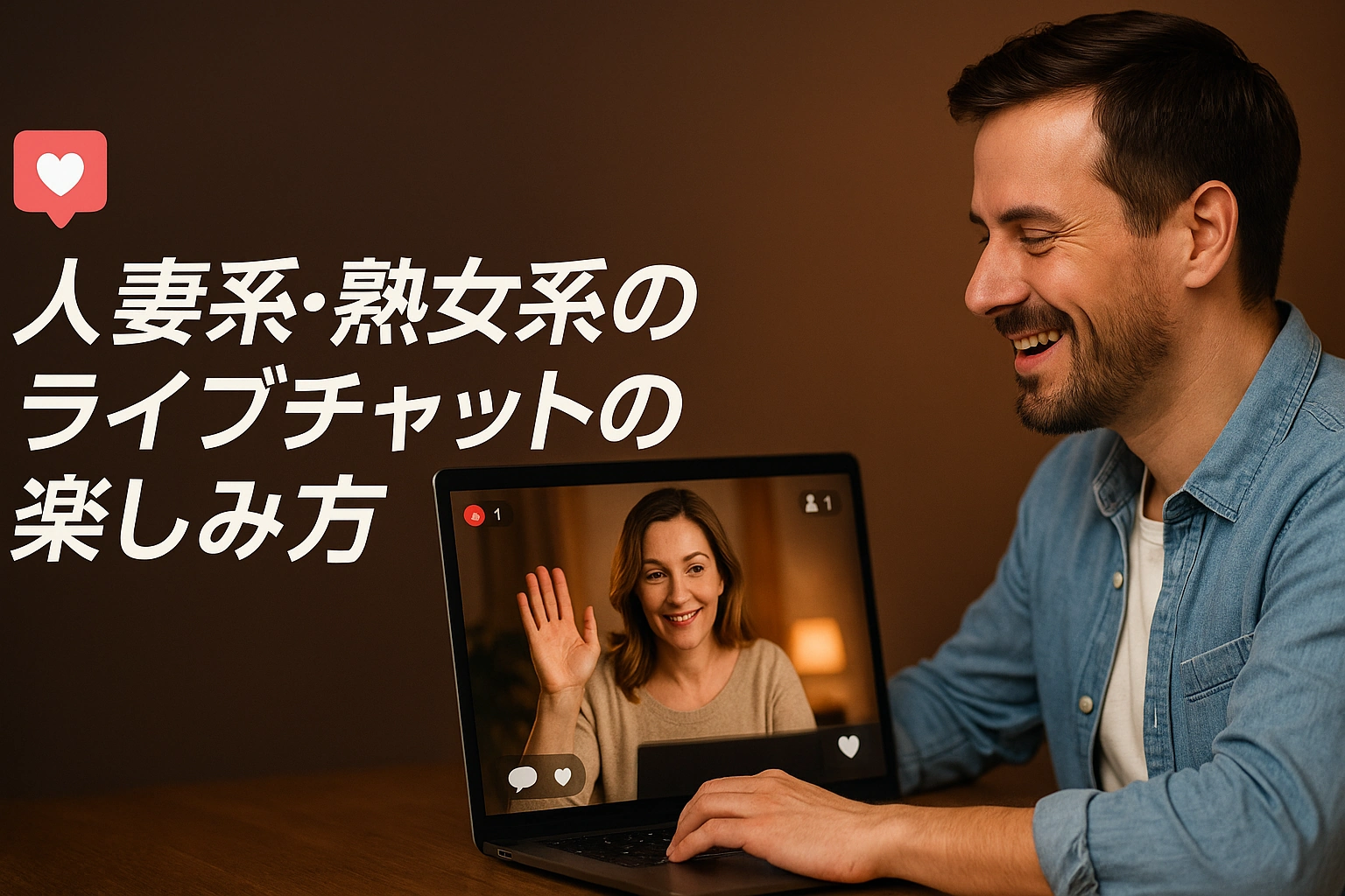 人妻系・熟女系のライブチャットの楽しみ方
