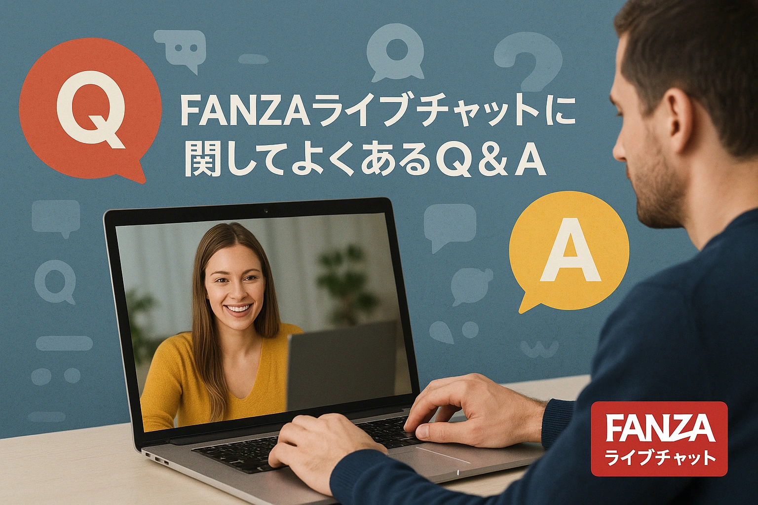 FANZAライブチャットに関してよくあるQ&A