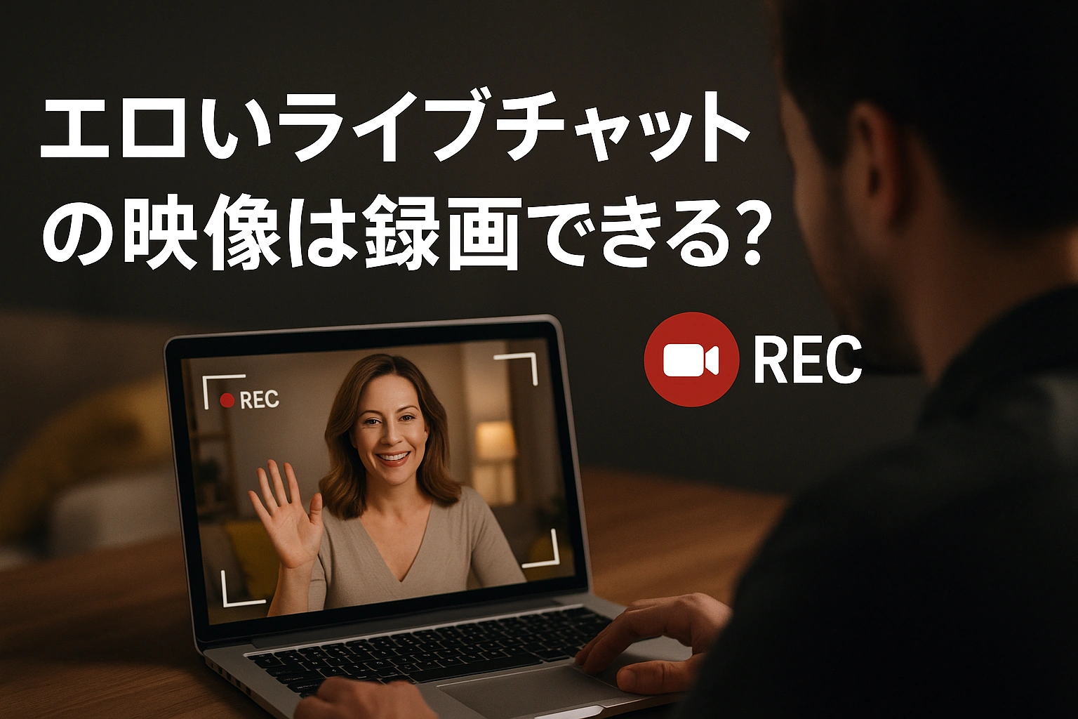 エロいライブチャットの映像は録画できる？