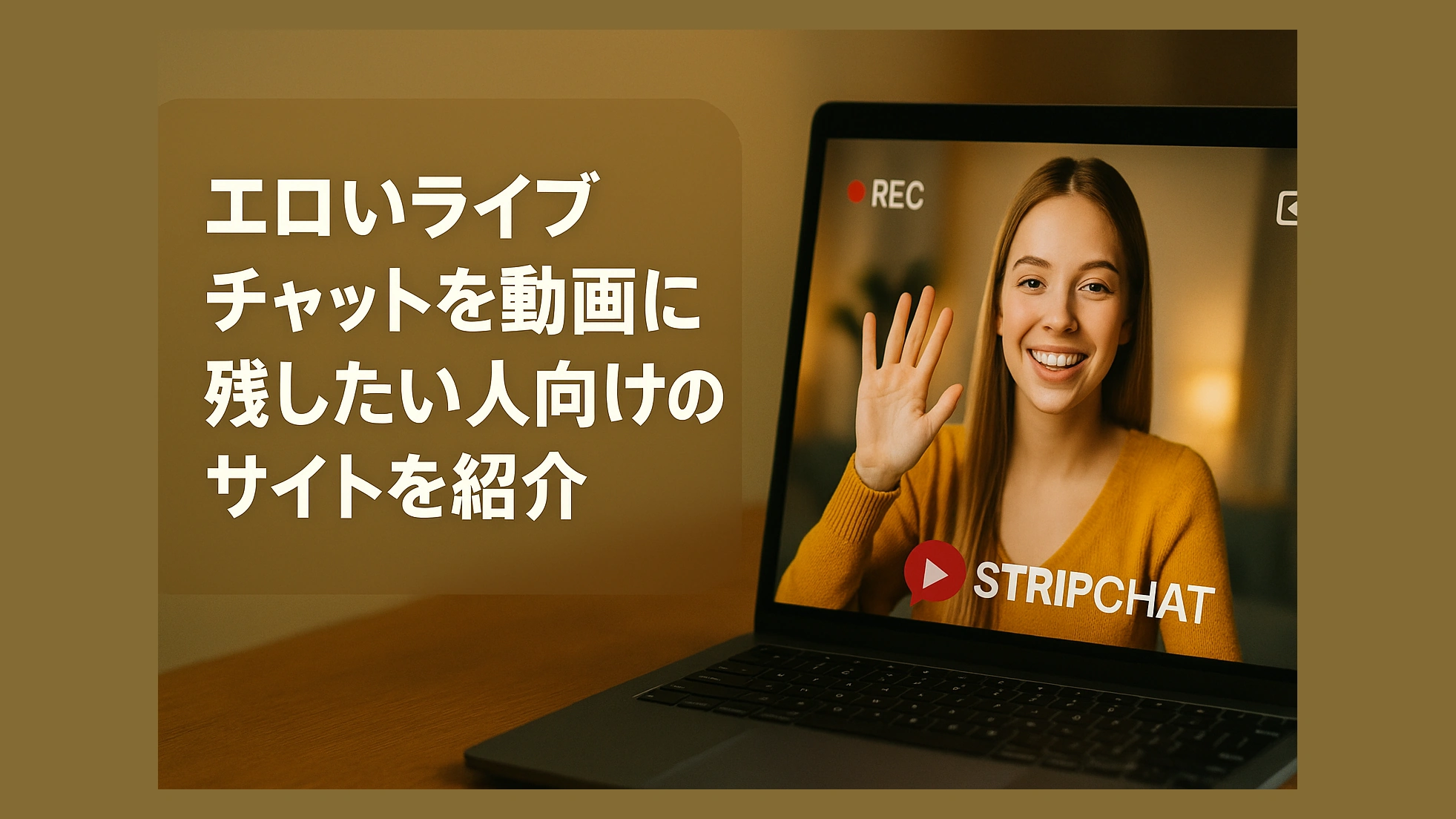 エロいライブチャットを動画に残したい人向けのサイトを紹介