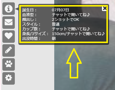 プロフィール情報