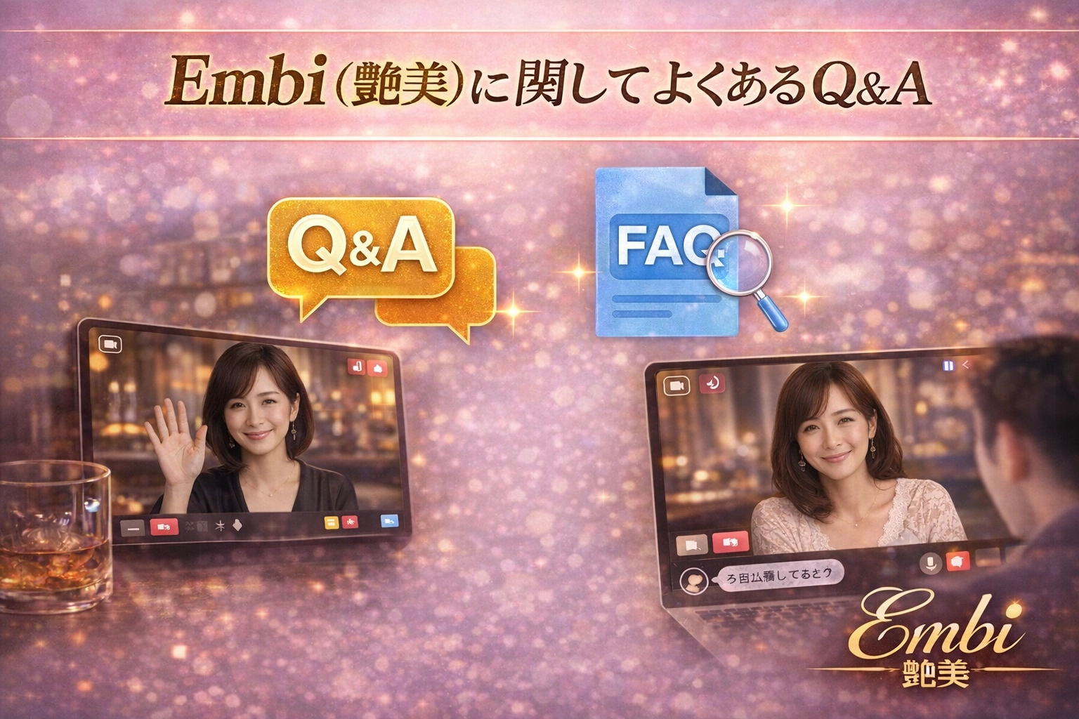 Embi（艶美）に関してよくあるQ&A