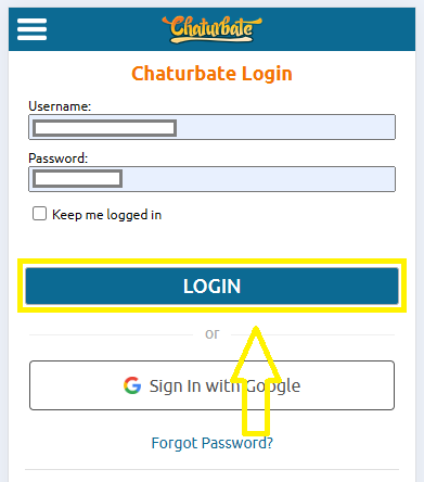 マイページへのログイン
